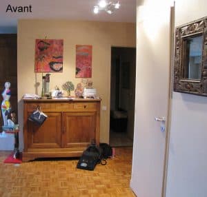 Entrée avant travaux