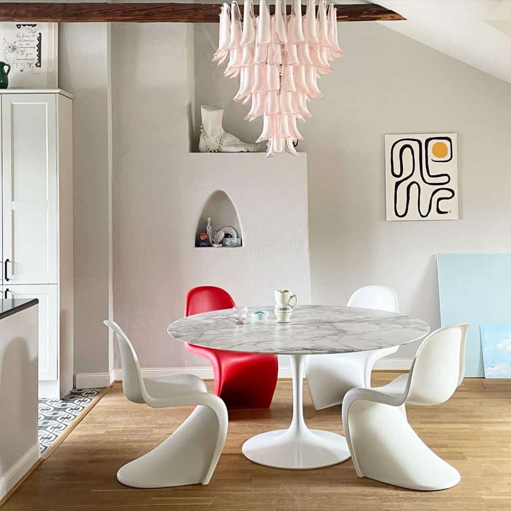 Vitra Panton Chair Chaises et table de repas Verner Panton