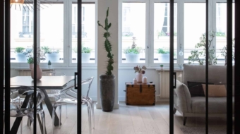 Rénovation d'un appartement lyonnais par Rocamboles