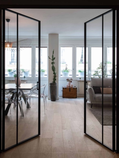 Rénovation d'un appartement lyonnais par Rocamboles