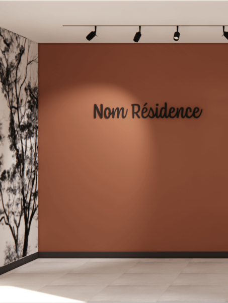 Vue 3D du Hall d'Entrée